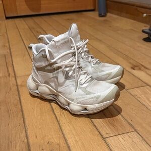 Merrell White High-Top Hiking Shoes